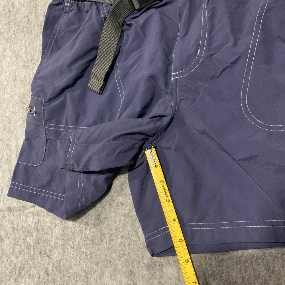 Columbia Water Resistant Sandy River Cargo Shorts Hiking with Belt Womens Size M - Picture 9 of 11